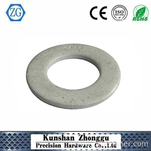 DIN125 hot dip galvanized plain washers